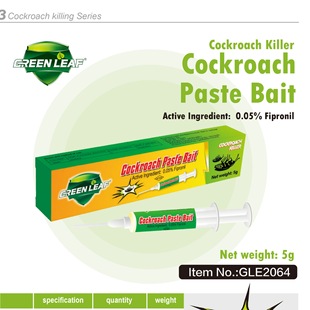 Cross-border foreign trade English version of cockroach killing gel bait cockroach killing home kitchen cockroach killing bait 5 g/piece