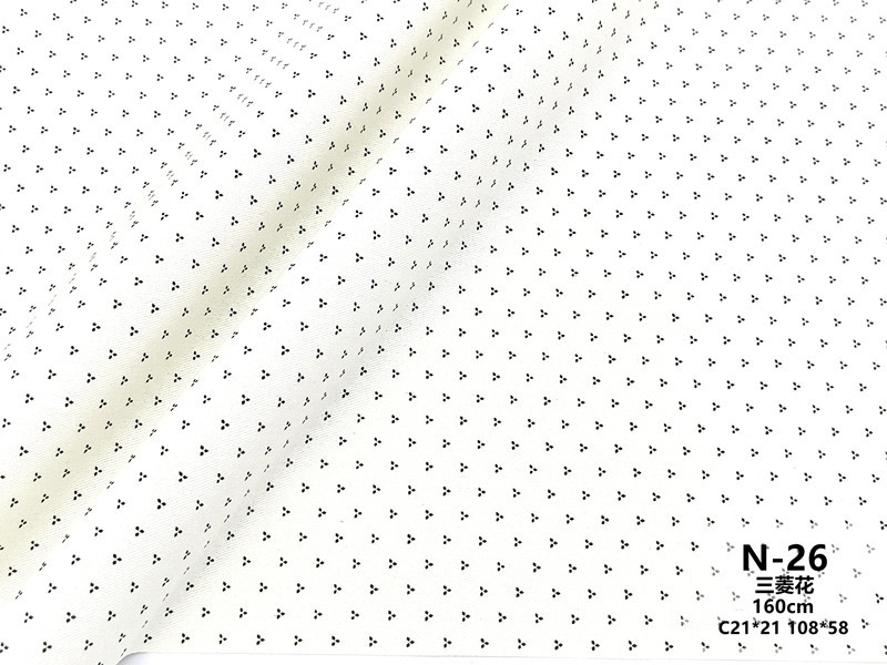 Tarjeta de hilo de algodón Impresión de sarga médica tela médica ropa de cama médica especial blanqueador resistente al cloro tela médica