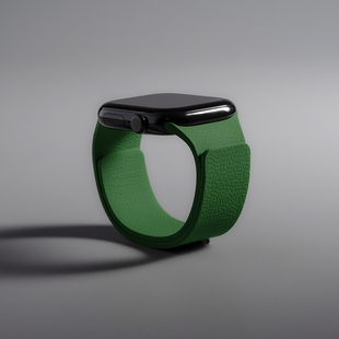 Suitable for Iwatchs10 Apple Watch Strap Applewatch9/8Ultra2 Pebbled Silicone Magnetic Watch Strap