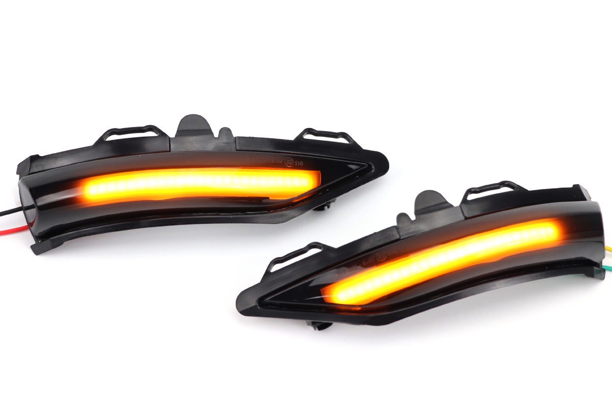 Suitable for Ford Fiesta Mk8 2019 St Rearview Mirror Running Water Light Car Modified Led Turn Signal