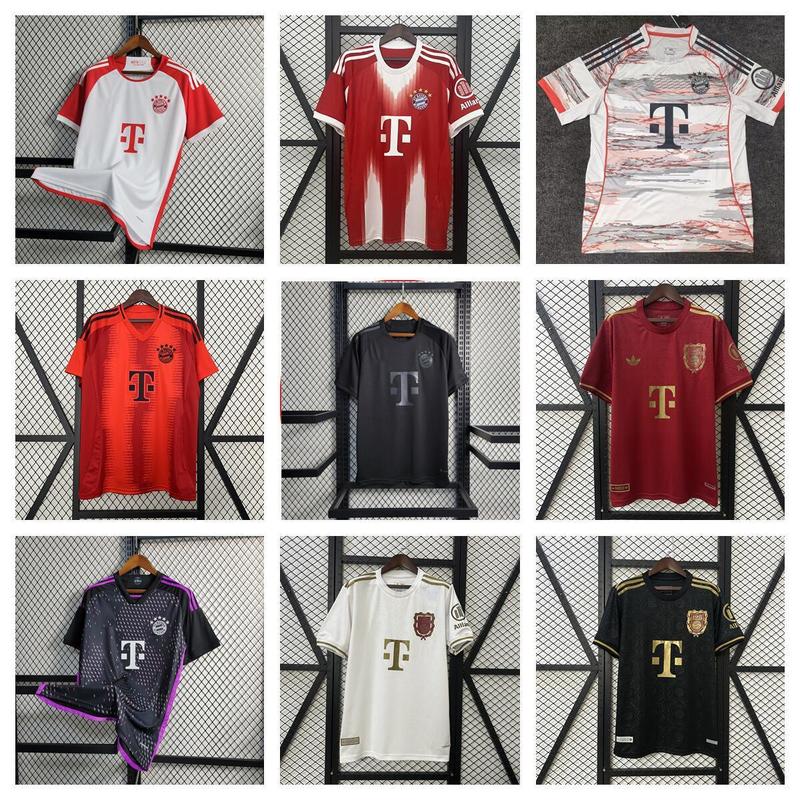 25 卸売バイエルンジャージタイバージョン半袖トップケインミュラーサッカーユニフォーム特別版サッカージャージ|undefined