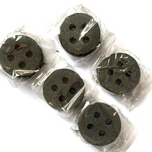 圆形50mm4孔速燃炭纯果木烧烤炭阿拉伯水烟炭引燃神器直销可