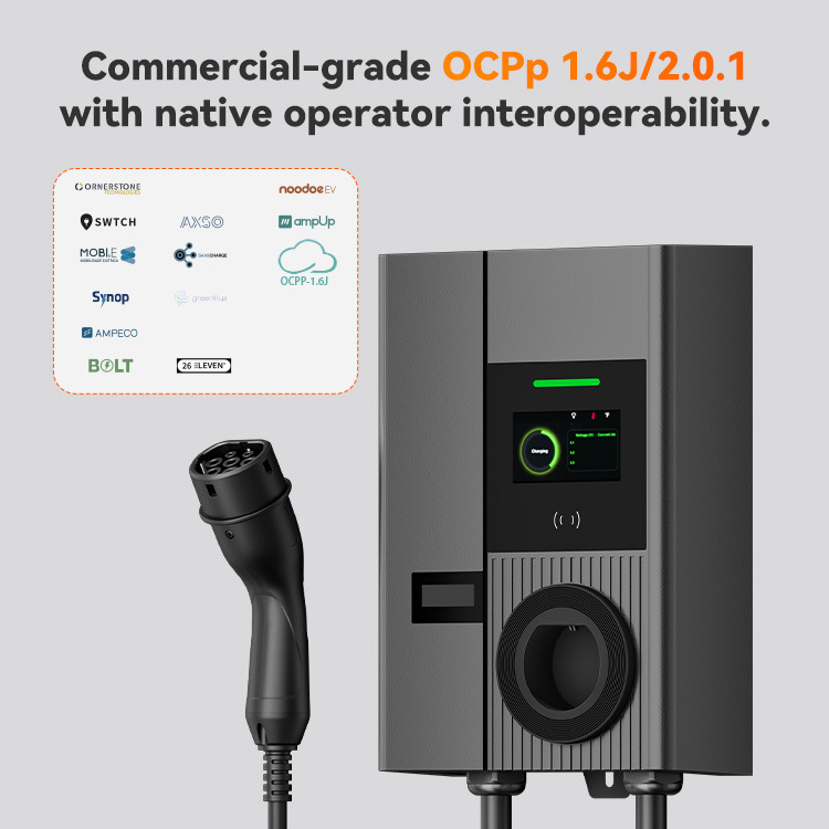 歐標Type 2充電樁家用交流新能源电动汽车歐標充電槍 7KW/22KW32A