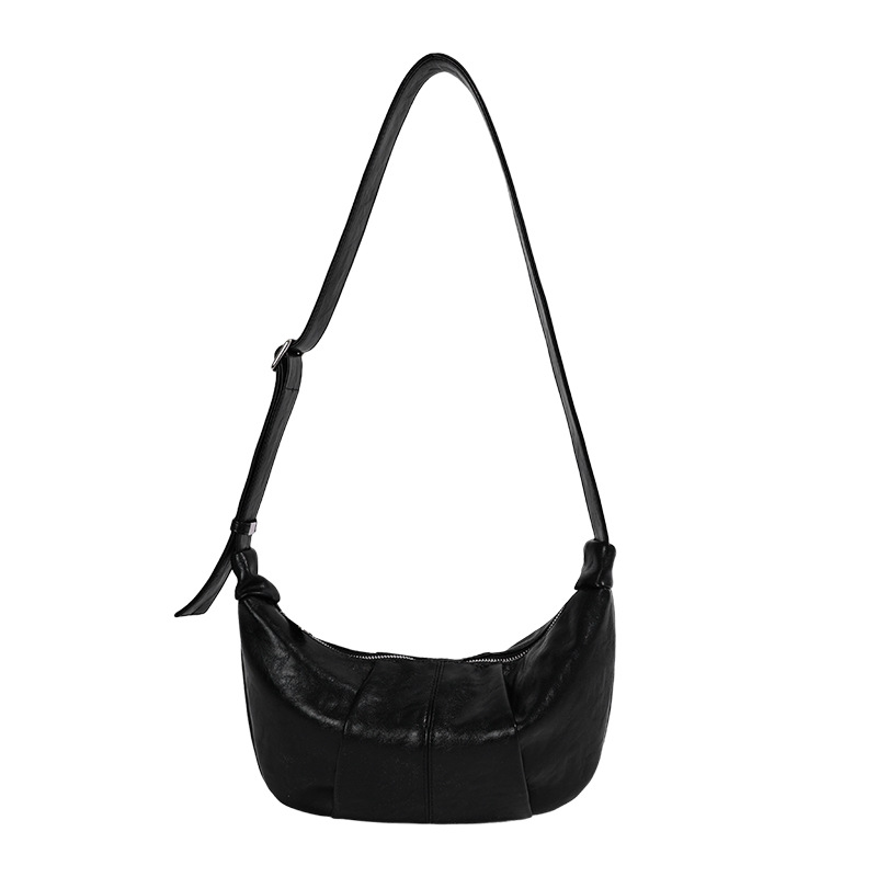 Casual bolso de bollo de bollo de gran capacidad para mujeres 2026 nuevo estilo coreano de nicho de moda universal bolso de hombro