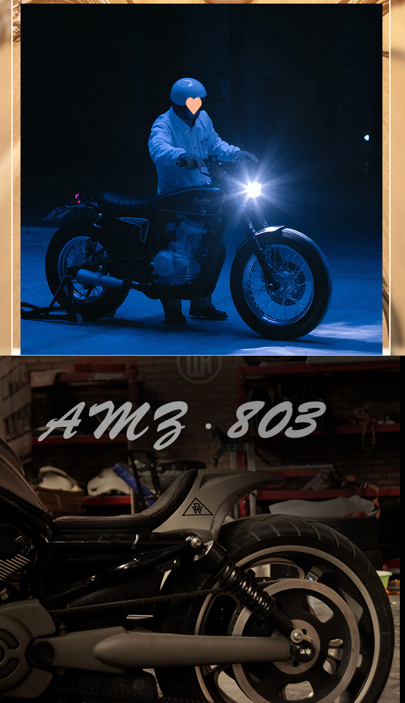 Motorcycle Helmet Retro Cruiser Scooter Half Helmet