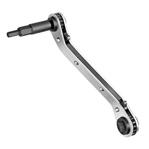 Air conditioning repair ratchet wrench CT122 series square one wrench set 1/4-3/16-5/16-3/8