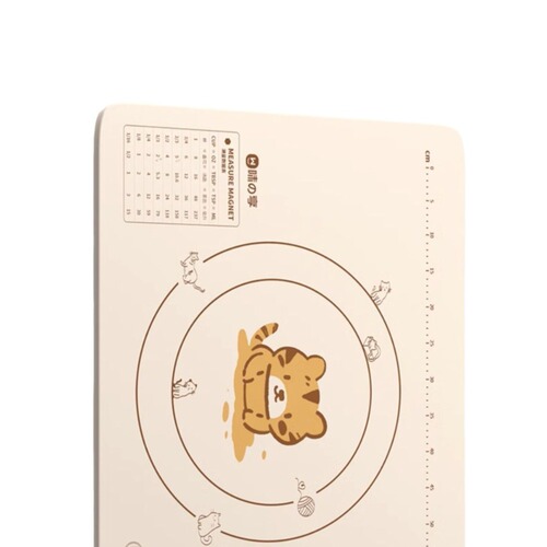 Silicone kneading mat food-grade dough thickened household panel dumplings dough plastic rolling mat chopping board