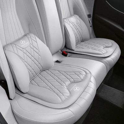 Headrest: for the new E300L/GLC/E-Class C260L/b/mlA200L, with - mercedes-benz-new-e-class-2-lumbar-supports-2-seat-cushions-nebula-gray