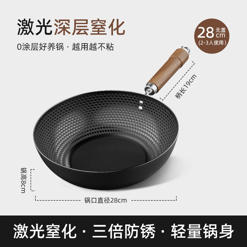 Nuevo recubrimiento antiadherente multifuncional de cocina de hierro ligero cocina de cocina de cocina de cocina general