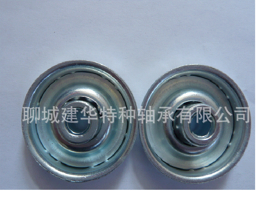 供应滚筒轴承冲压轴承法兰轴承57滚筒，内径12，配57管滚筒