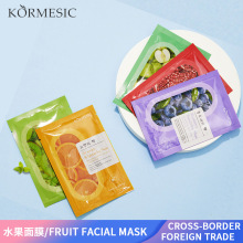 KORMESIC英文面膜Facial Mask水果面膜Temu速卖通Amazon外贸批发