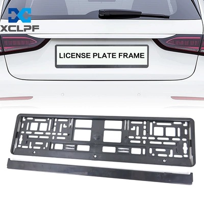 Cross-Border Hot Selling Plastic European Standard License plate holder/license plate holder