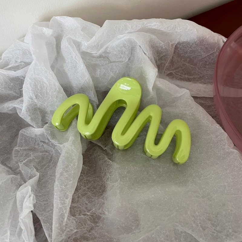 La parte posterior de la cabeza horquilla de perlas grande al por mayor pinza de metal ins pinza de tiburón sensación de alto nivel, simple, horquilla femenina