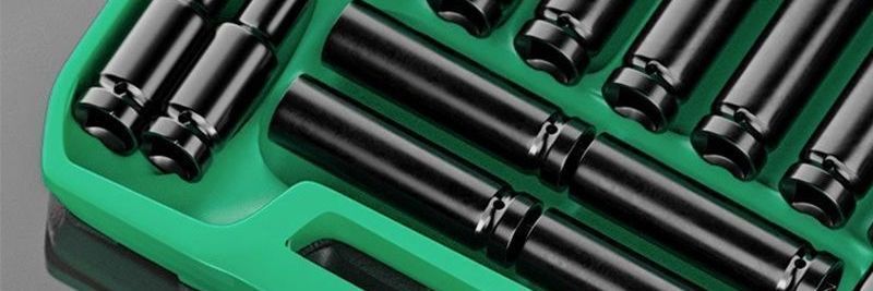 Large Socket Wrench Electric Extended Hex Socket 8-32mm Air Screwdriver Socket 1/2 Socket Complete Set Cross-Border