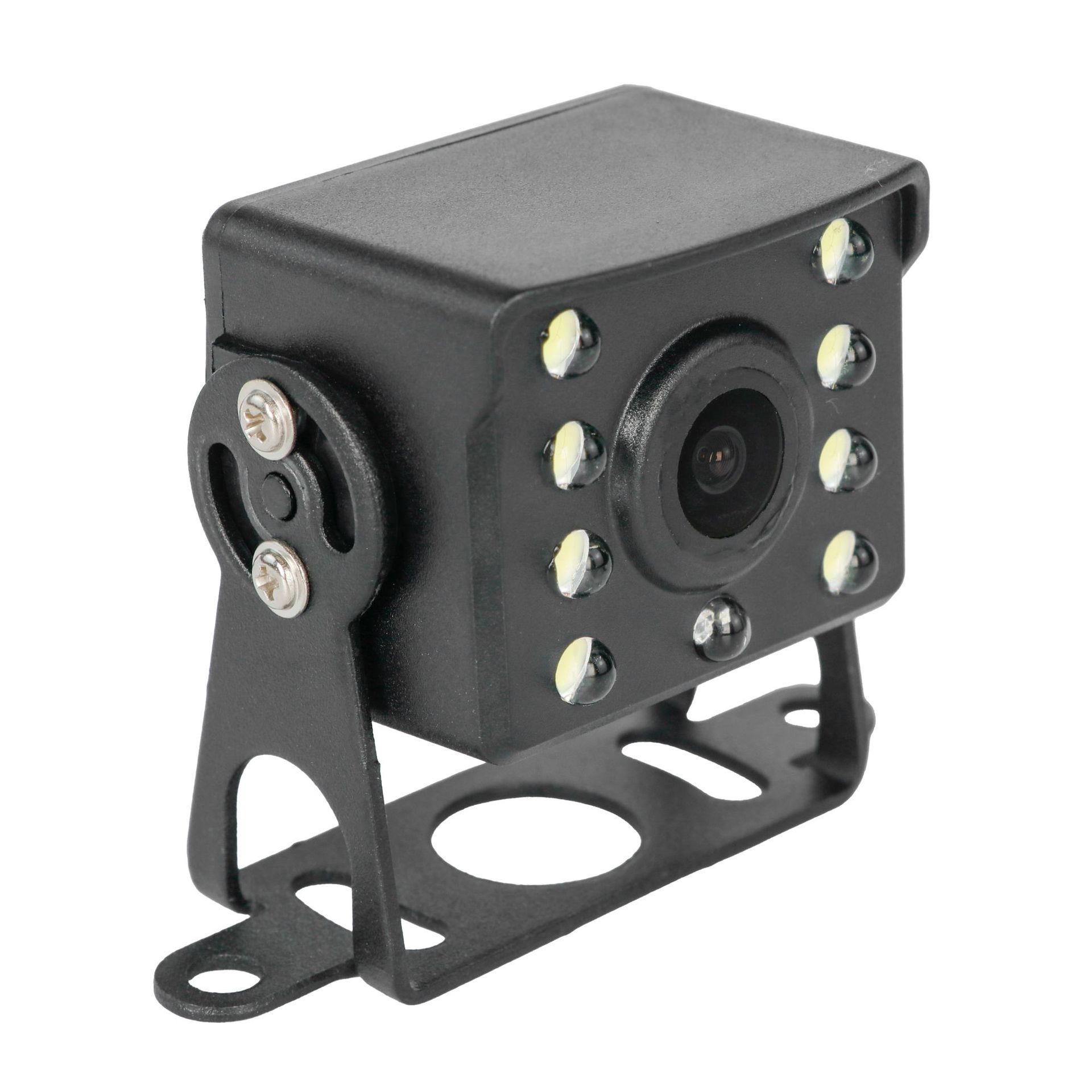 Wide-Angle Rear High-Definition Night Vision Cvbs Reversing Camera Car Camera Midibus with 8 Lights Truck Camera