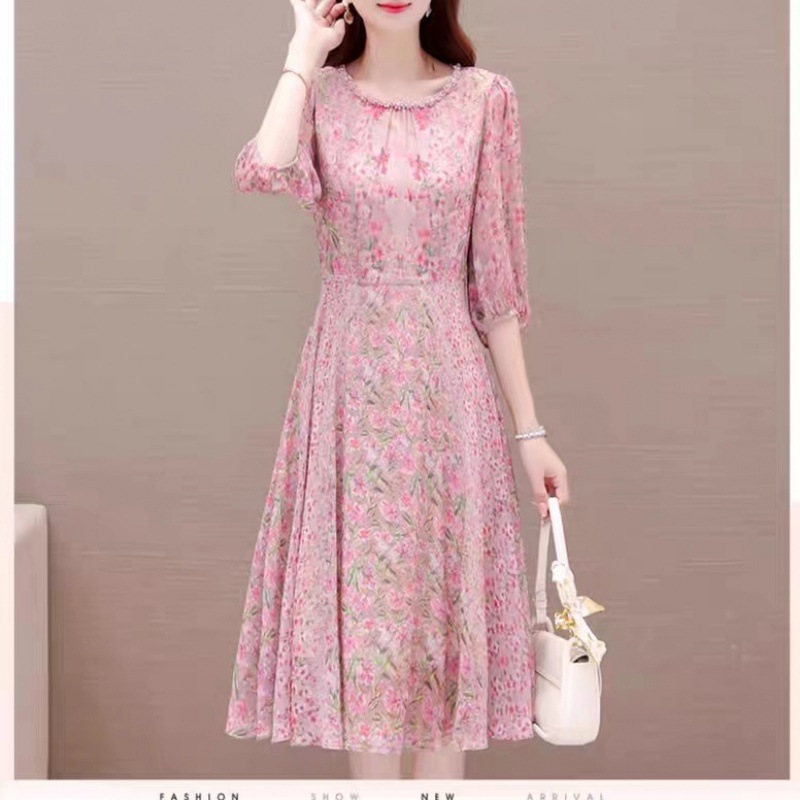 Summer fashionable long elegant dress