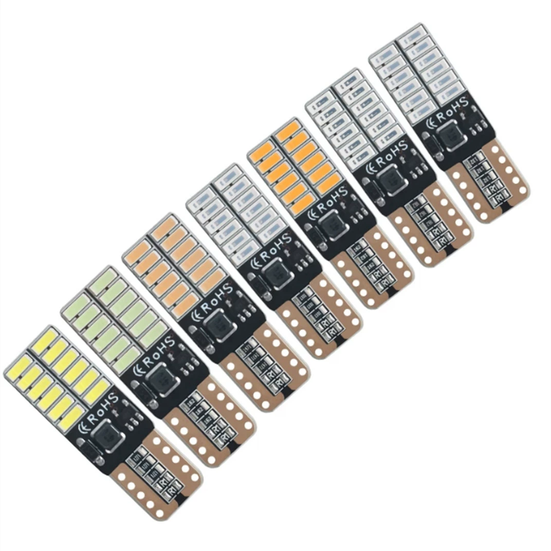 Прямое расшифровывание нового автомобиля с завода T10 4014 24 индикатор ширины лампы постоянный ток Светодиодная лампа для чтения