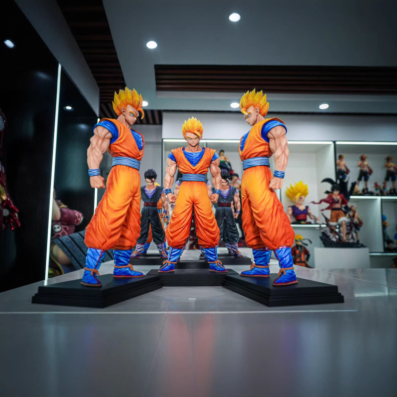 Jt Studio Dragon Ball Super Saiyan Mysterious Super Saiyan Gohan Statue Model Figurine Display Piece