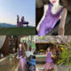 New Product 20 Voucher [Grape Milkshake] New Cotton and Linen Dyed for 20 Days Feeling Cool and Cool One Summer Purple Grape suit