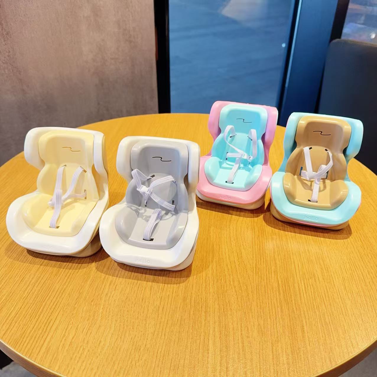 Labubu Adapts to Safety Seats, Aromatherapy Air-Conditioning Outlets, Cute Car Ornaments, Doll Accessories