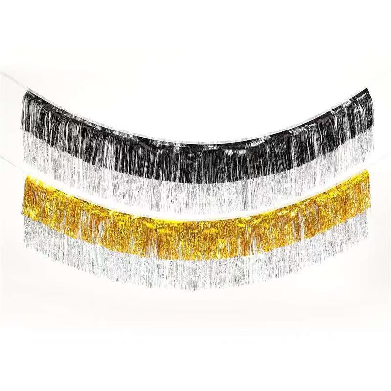 Rain Silk Curtain Party Background Decoration Tassel Door Curtain Wedding Decoration Colorful Splicing Props Ribbon Rain Silk Curtain Party Background Decoration Tassel Door Curtain Wedding Decoration Colorful Splicing Props Ribbon