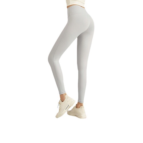 Summer Lulu Yoga Pants No Embarrassing Line Thin Peach Butt Fitness Leggings Sporty High-Waisted Yoga Suit for Women