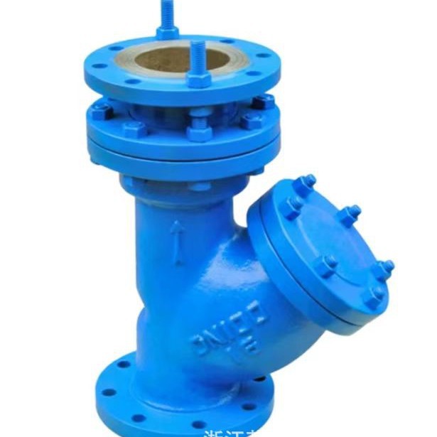 Y型拉杆伸缩过滤器SGL41-10球墨碳钢不锈钢滤网304法兰连接