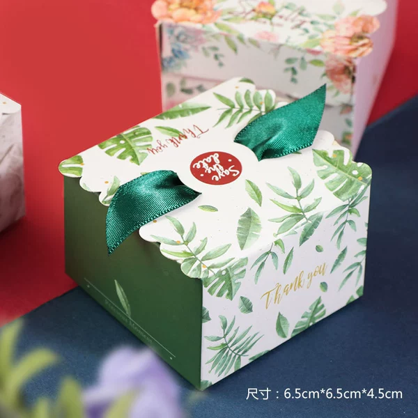 Green Plant + Green Ribbon