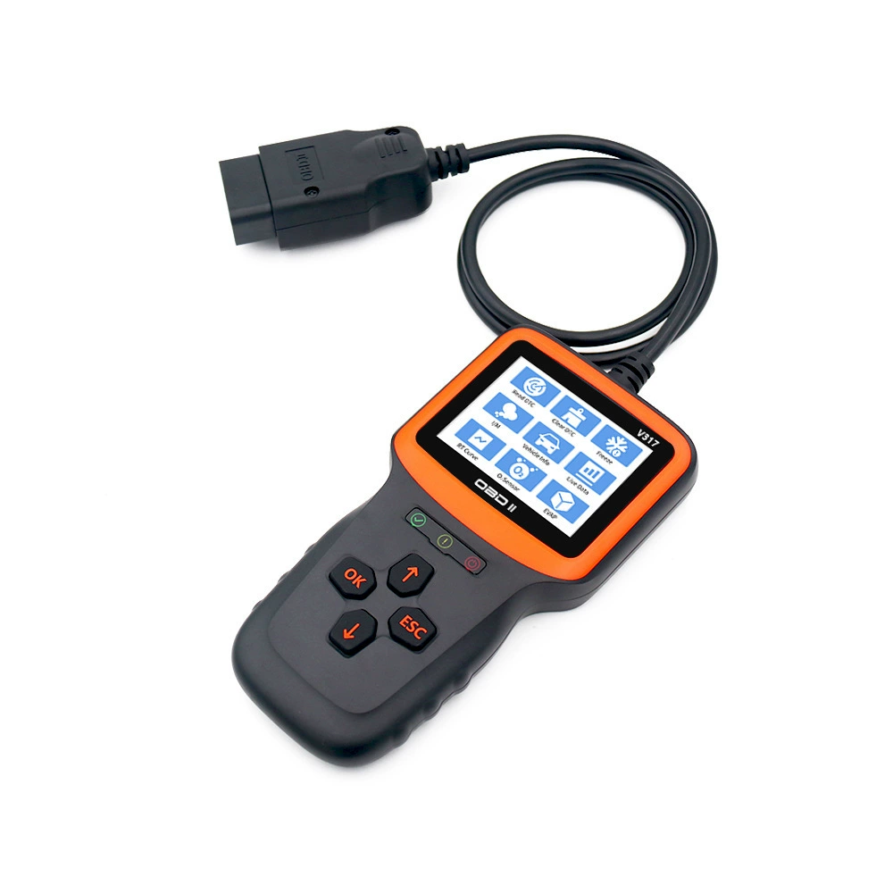 Цветной экран OBD2 диагностический сканер автомобильный детектор неисправностей считыватель кода многоязычный трансграничный Эксклюзив для внешней торговли