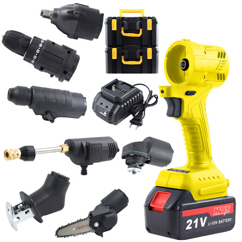 Cross-border new rechargeable lithium battery multi-purpose battery lithium battery multi-function battery lithium battery power tool set