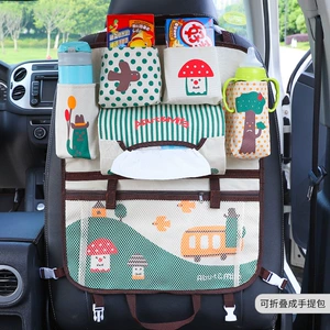 Creative Cartoon Car Storage Bag Multifunctional Car Seat Back Storage Hanging Bag Storage Glove Box in the Car