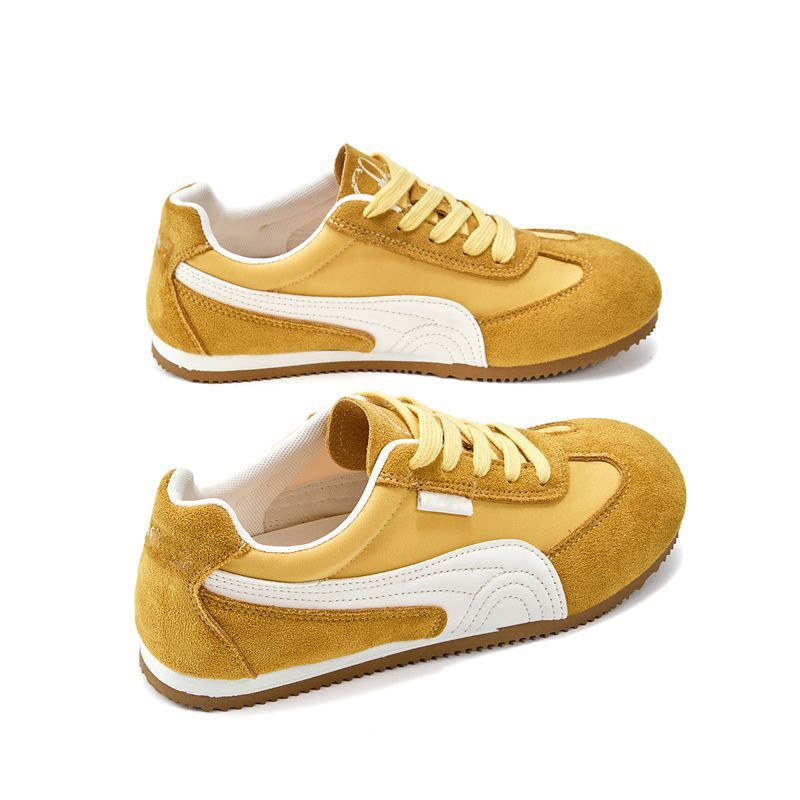 2025 New Spring and Autumn Fashion Classic Retro German Training Women's Shoes Lightweight Casual Sports Running Shoes Flat Non-Slip