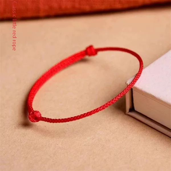 Red String Amulet Bracelet for the Year of Birth, Men's and Women's Styles, Anklet, Student, Couple, Simple Creative Gift Wholesale