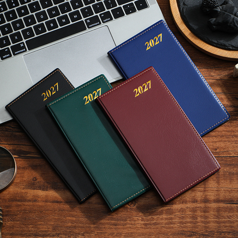 Agenda semanal 2027 en inglés, disponible para envío internacional, manual de eficiencia, gestión de autodisciplina, agenda en español para el trabajo