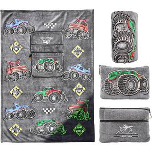W 72784 Glow in the Dark Plush Blanket ҹ��ë̺ �羳�W��
