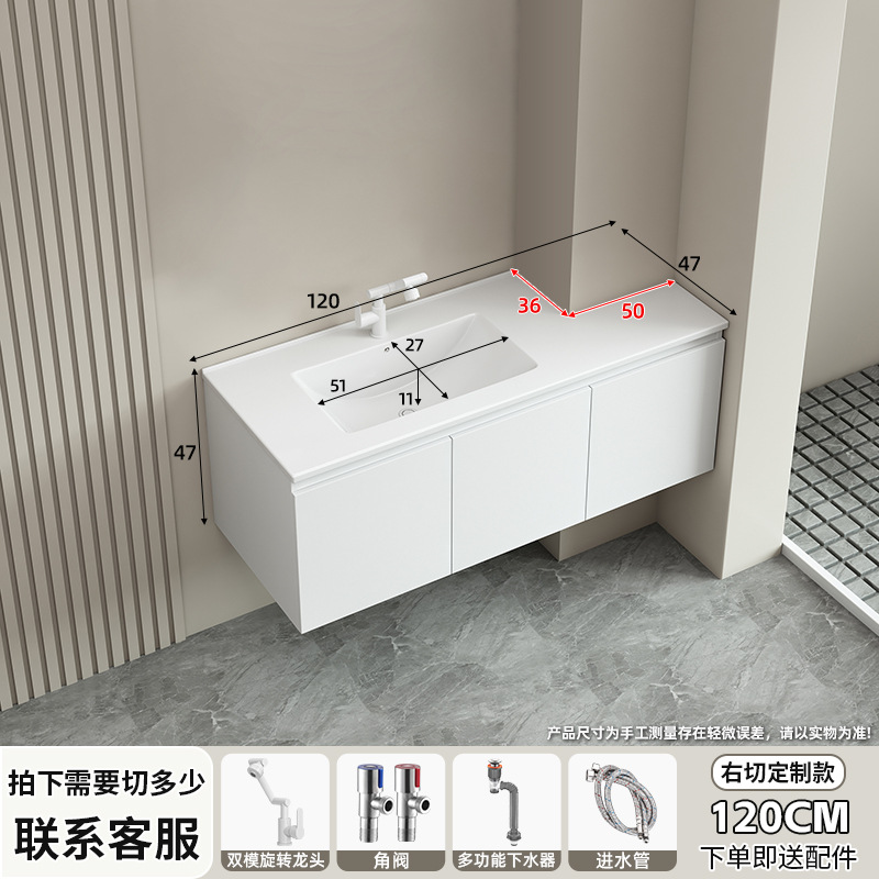 Ángulo cortado panal de abeja gabinete de baño cerámica integral lavabo de forma especial tamaño de inodoro envase lavabo de columna de tubo