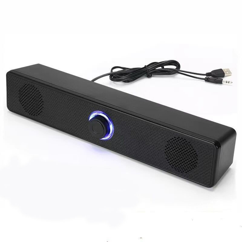 コンピュータの音響のデスクトップの家庭用の小さいスピーカーの双ラッパの大きい音量のノートのデスクトップの長いブルートゥースの重いサブウーファ|undefined