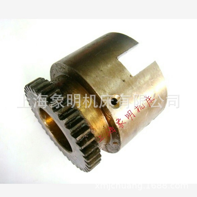 大连机床厂CD6140、6240A车床皮带轮1轴离合器总成双联齿轮  修理