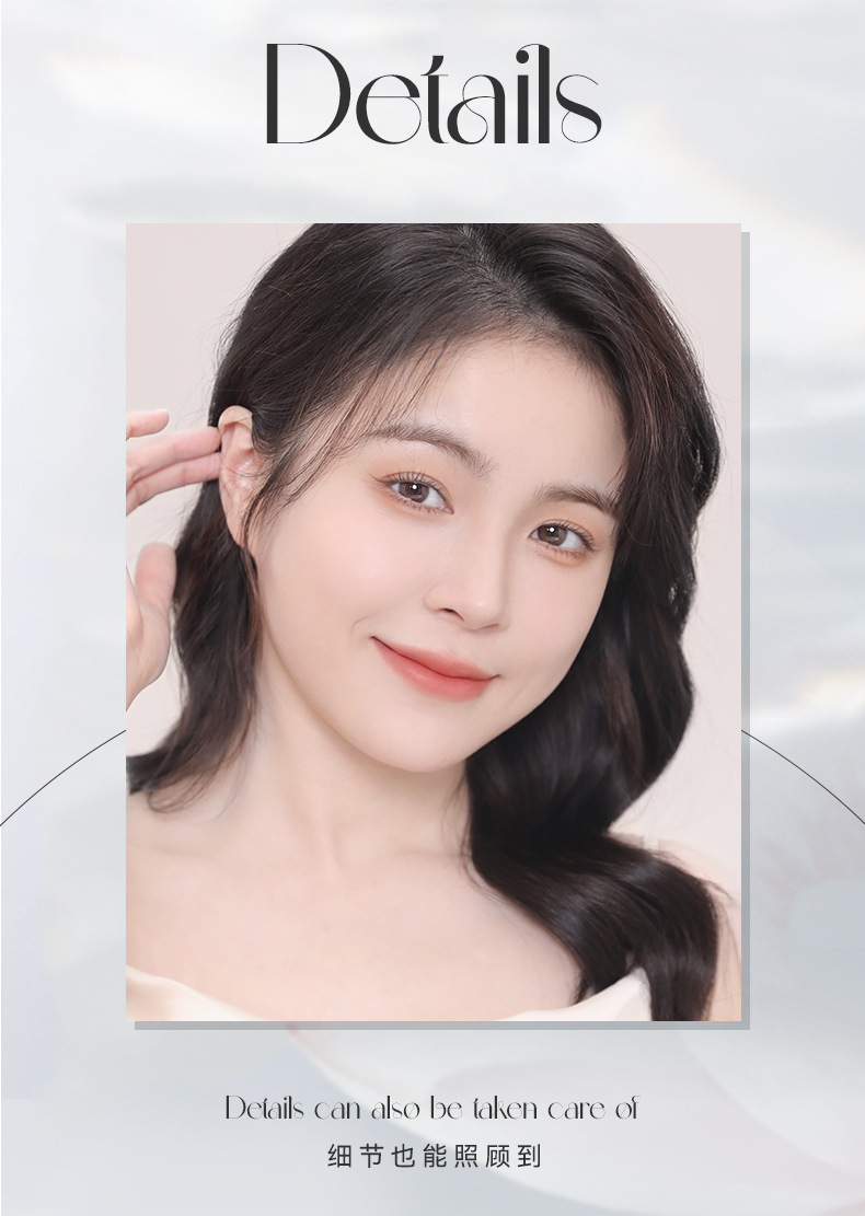 NOVO Light, translucent, feather-like setting Powder Compact, contouring, concealing, waterproof, sweat-proof, non-sticky powder, dry and wet dual-purpose student loose powder undefined