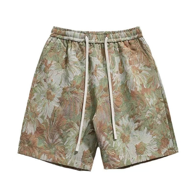 New 2026 Trendy Brand Cross-Border Men's and Women's Beach Shorts, Sports Casual Shorts, Economical Style Fleece Shorts, Fashionable