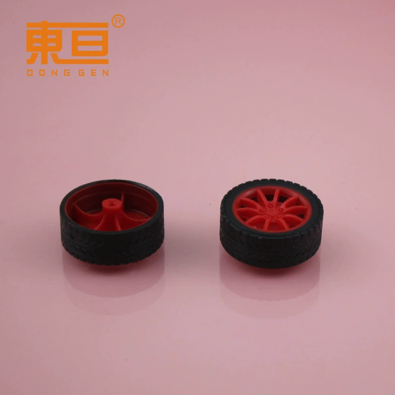 XJ302AH новый красный конверт резиновые колеса колеса игрушка колесо ремесло улучшенный игрушечный аксессуар