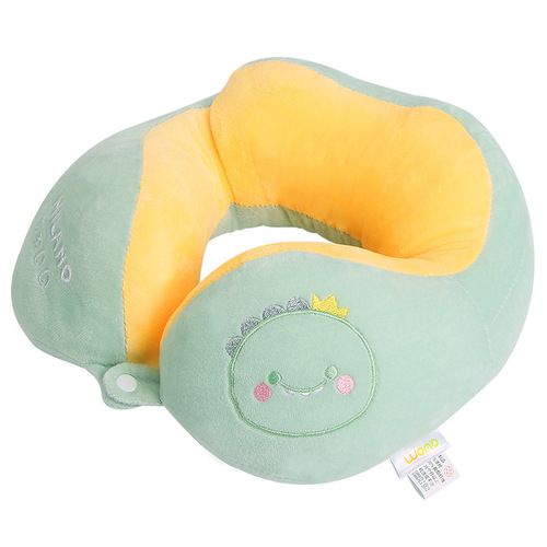 U-shaped pillow neck pillow cartoon airplane travel headrest neck pillow portable car cervical spine pillow for students