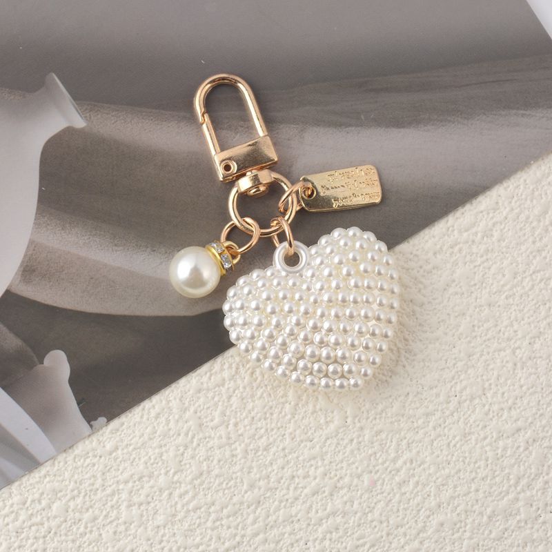 Heart Shape, Ball Pattern Unisex Gender Simple Style Classic Style Heart Shape Ball Zinc Alloy Unisex Bag Pendant Keychain
