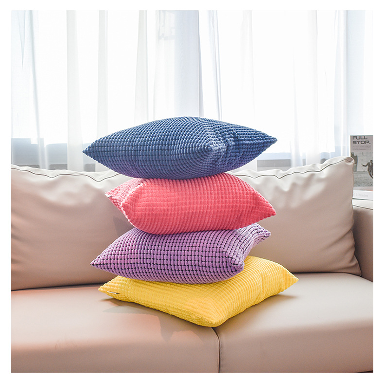 Fashion Lattice Blending Pillow Cases display picture 3