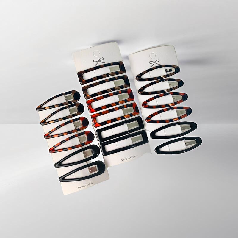 Korean Style Simple suit Hairpin Girl's Beautiful Side-Side Bangs Hairpin Headwear Cute Bb Clip Back of Head Hairpin Hair Accessories