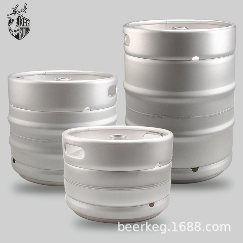 欧标20L 30L 50L精酿啤酒桶钢桶板式A型G型井式S型大桶酒厂周转桶