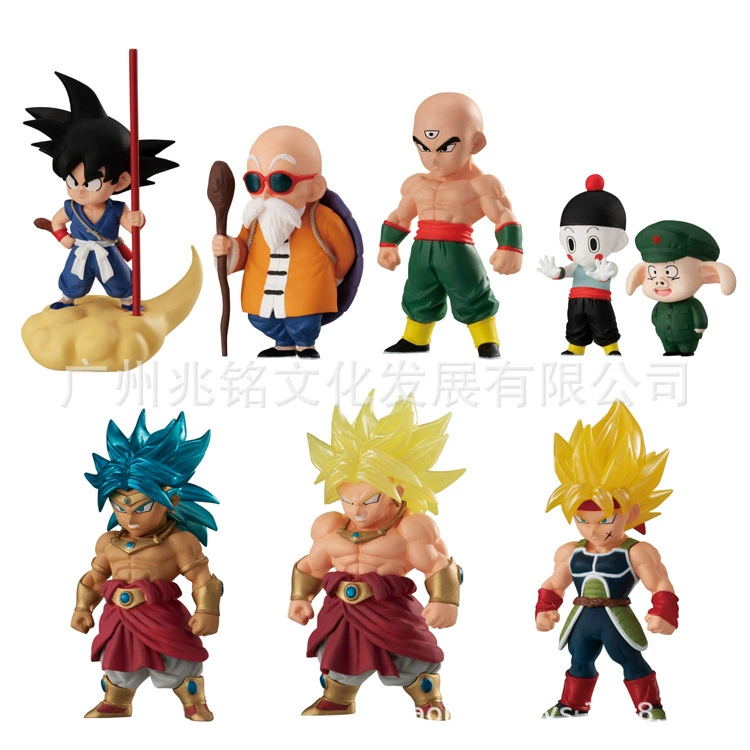 Dragon Ball Z: фигурка Гоку/Броли, тематическая коллекционная кукла (чай улун/пельмени Тяньцзинь)