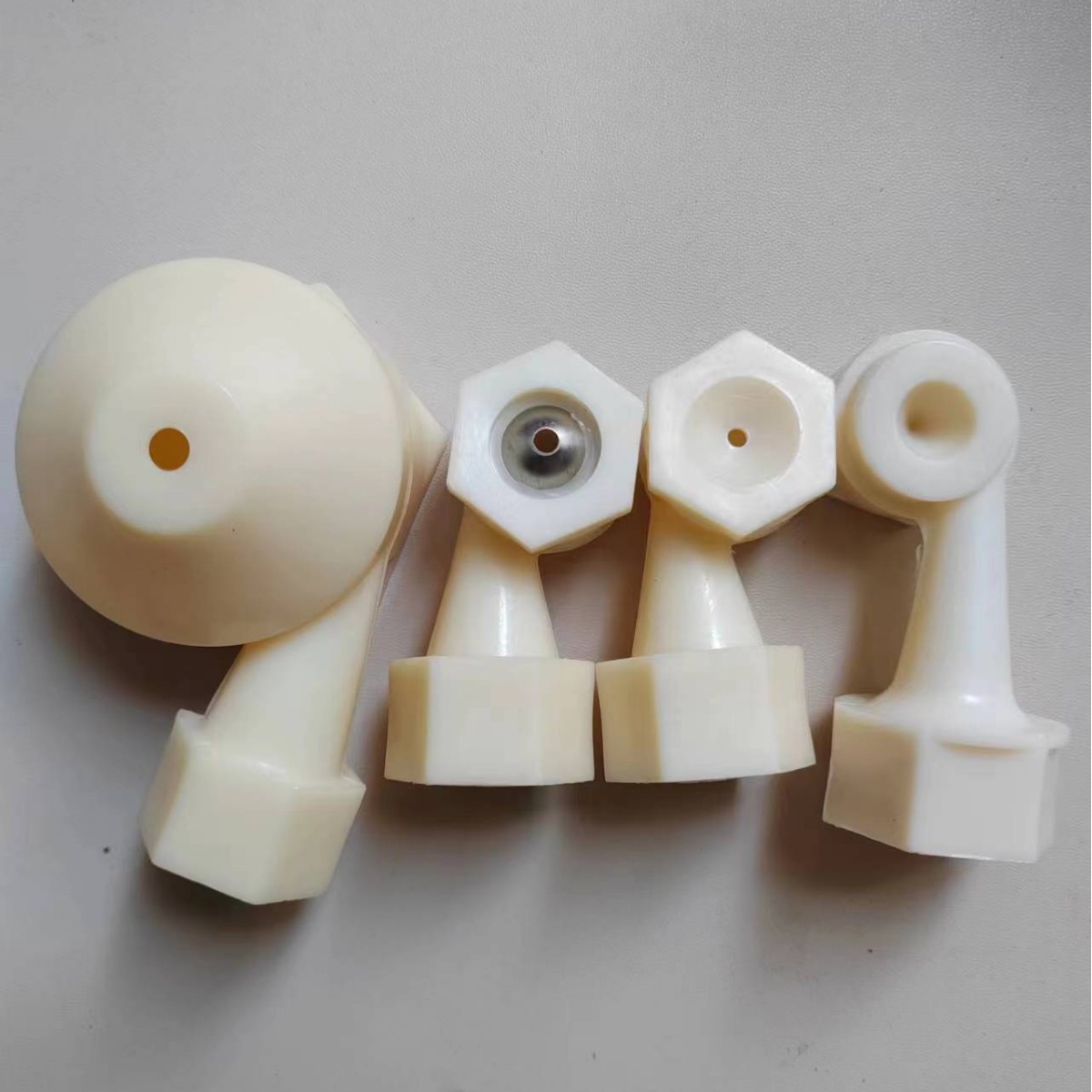 曲周县烟斗形工业喷嘴 拐角形塑料雾化加湿喷嘴