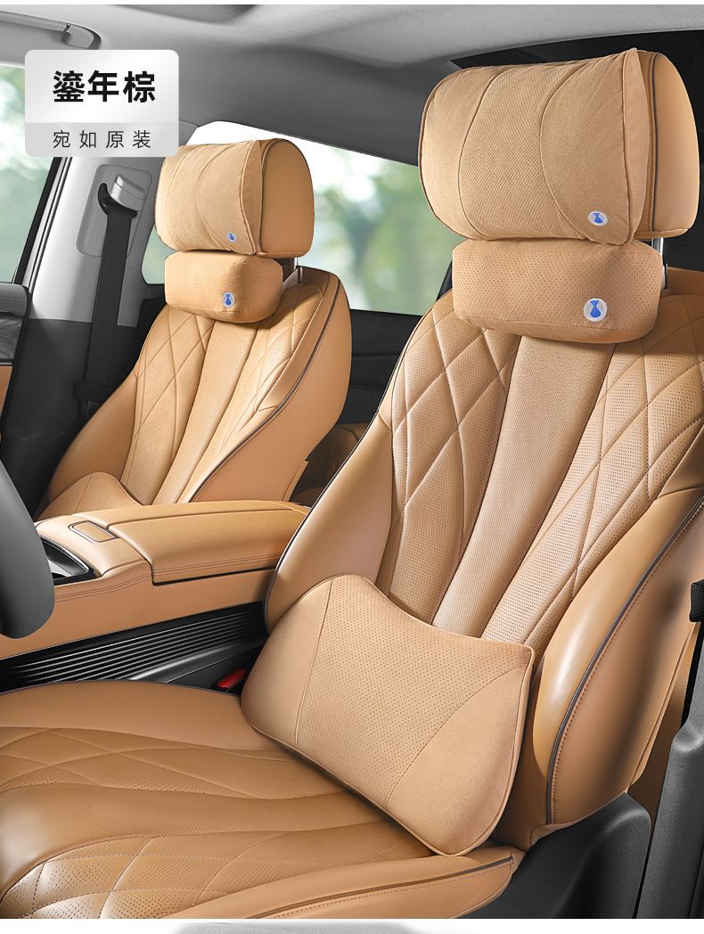 Tengshi D9 car headrest main driving neck pillow car comfortable breathable neck pillow car supplies pillow waist cushion