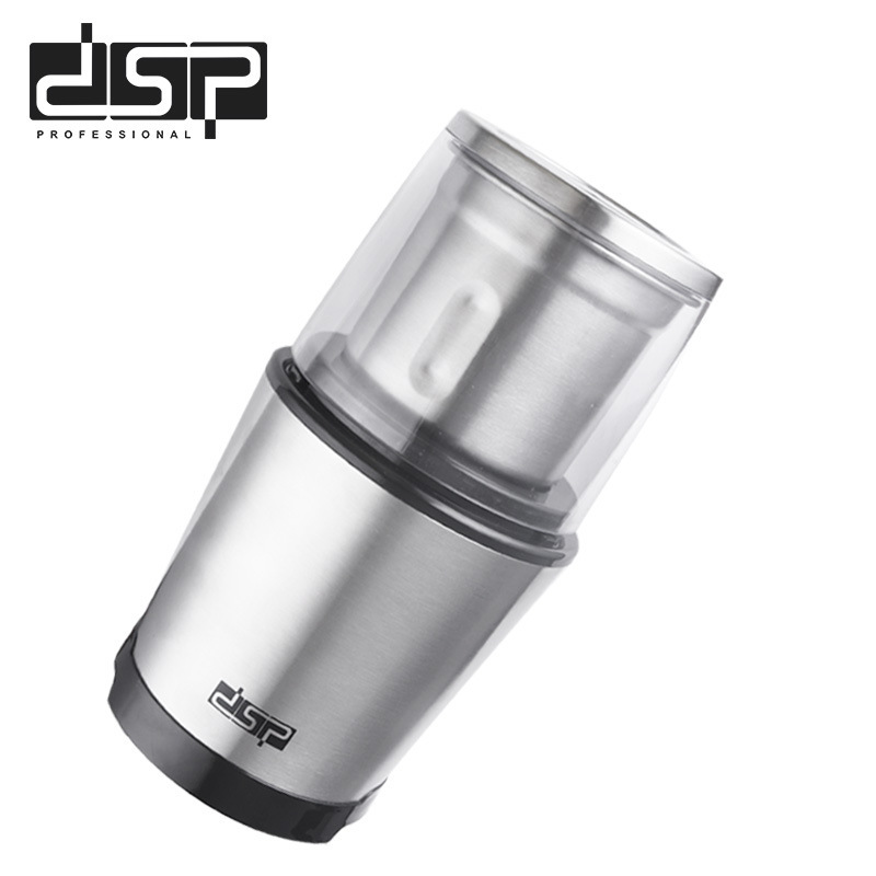 DSP/Dansong Household Small Mini Stainless Steel Coffee Grinder Automatic Grinding Coffee Grinder